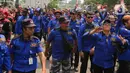 Aksi yang diikuti ratusan buruh ini untuk menolak regulasi pengupahan yang bertentangan dengan keputusan Mahkamah Konstitusi no. 168/PUUXXI/2023. (Liputan6.com/Herman Zakharia)
