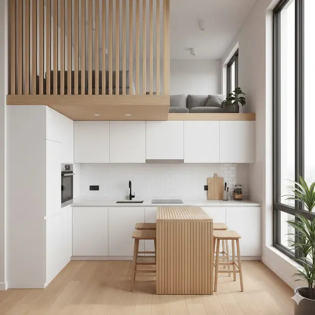 Dapur Gabung Ruang Makan