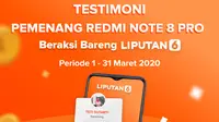 Testimoni pemenang Beraksi Bareng Liputan6.com