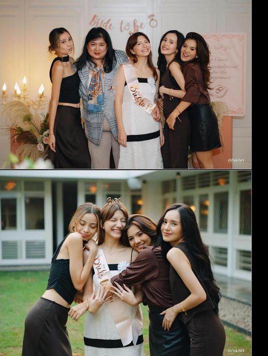 Sudah cukup lama bersahabat, Beby Tsabina, Sephora dan Afifah Ifah’nda dekat dengan ibunda Cassie. Tentunya ibunda Cassie anggap sahabat anaknya itu seperti anaknya sendiri. Cassie baru saja unggah foto dilamar Ryuken Lie pada 9 Agustus 2024, kemudian tiba-tiba unggah foto sudah menikah, ketiga sahabat Cassie dipuji netizen karena pandai menjaga rahasia. (Liputan6.com/IG/@cassandraslee)