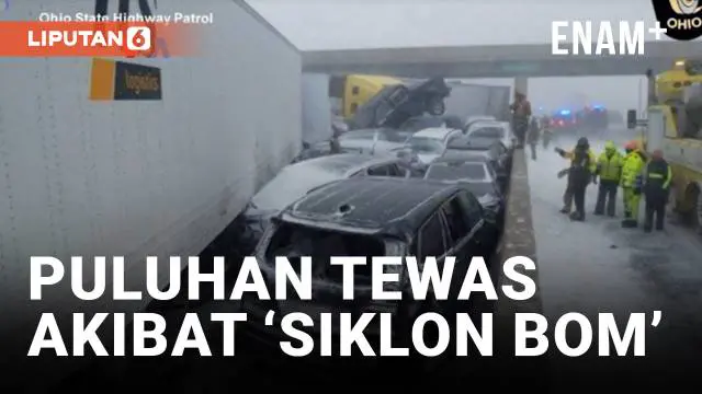 VIDEO: Terjangan Maut "Siklon Bom" Saat Libur Natal
