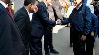 Presiden Jokowi tiba di Ukraina usai menempuh perjalanan panjang dengan kereta api dari Polandia. (Istimewa)