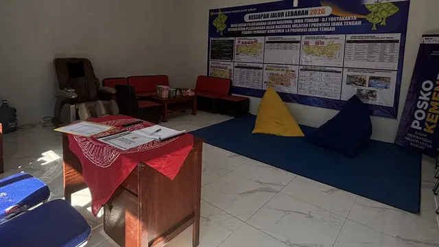 Menengok Posko Mudik BBPJN Jawa Tengah-Yogyakarta di Prupuk Tegal