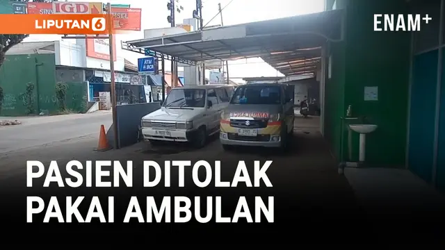 VIDEO: Viral Diduga Pasien Kritis Ditolak Gunakan Ambulan