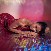 Final trailer film Pemandi Jenazah yang dibintangi Aghniny Haque diperkenalkan kepada publik. Karya Hadrah Daeng Ratu tayang di bioskop Kamis (22/2/2024). (Foto: Nugraha Ananda dari Instagram @aghninyhaque)