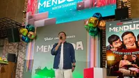 Gading Marten di press release untuk original series terbarunya, 'Menduda', di Home by Moonshine, Sampoerna Strategic Square, Jakarta (Fimela.com/Doc/Rianti Fitri Wulandari)