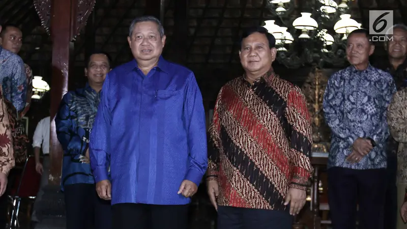  Susilo Bambang Yudhoyono dan Prabowo Subianto 