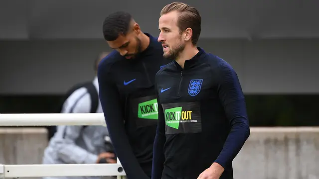 Intip Latihan Inggris Jelang Menjamu Swiss di UEFA Nations League