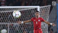 Pemain Persija, Maman Abdurrahman. (Liputan6.com/Helmi Fithriansyah)