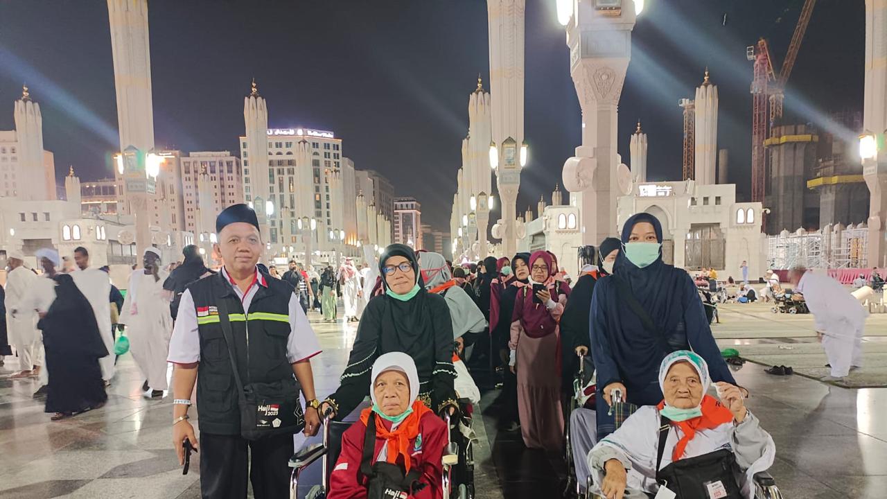 Pemerintah memastikan kondisi kesehatan jemaah haji asal Purbalingga stabil. (Foto: Liputan6.com/Kominfo Purbalingga)