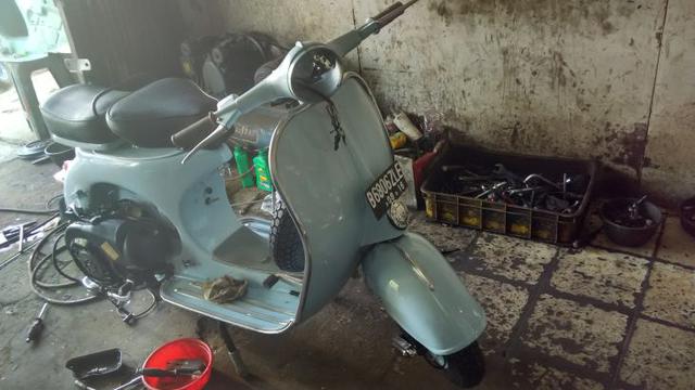 Bikin Performa Vespa Tua Bandel Ini Jurus Ampuhnya Otomotif