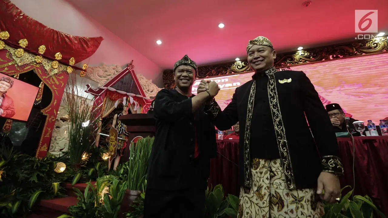 Wajah Semringah Enam Pasangan Cagub dan Cawagub Usungan PDIP