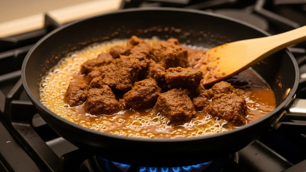 Rendang Frozen dengan Bumbu Asli Minang
