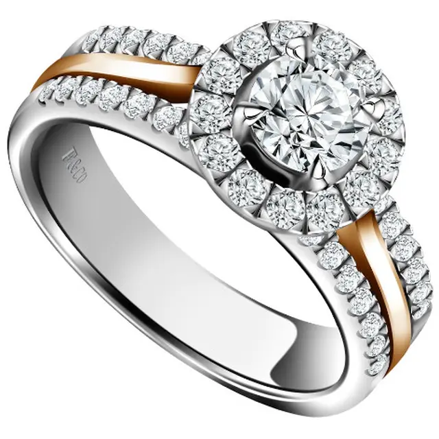 Cincin Berlian.