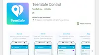 Aplikasi TeenSafe (Sumber: Google Play)