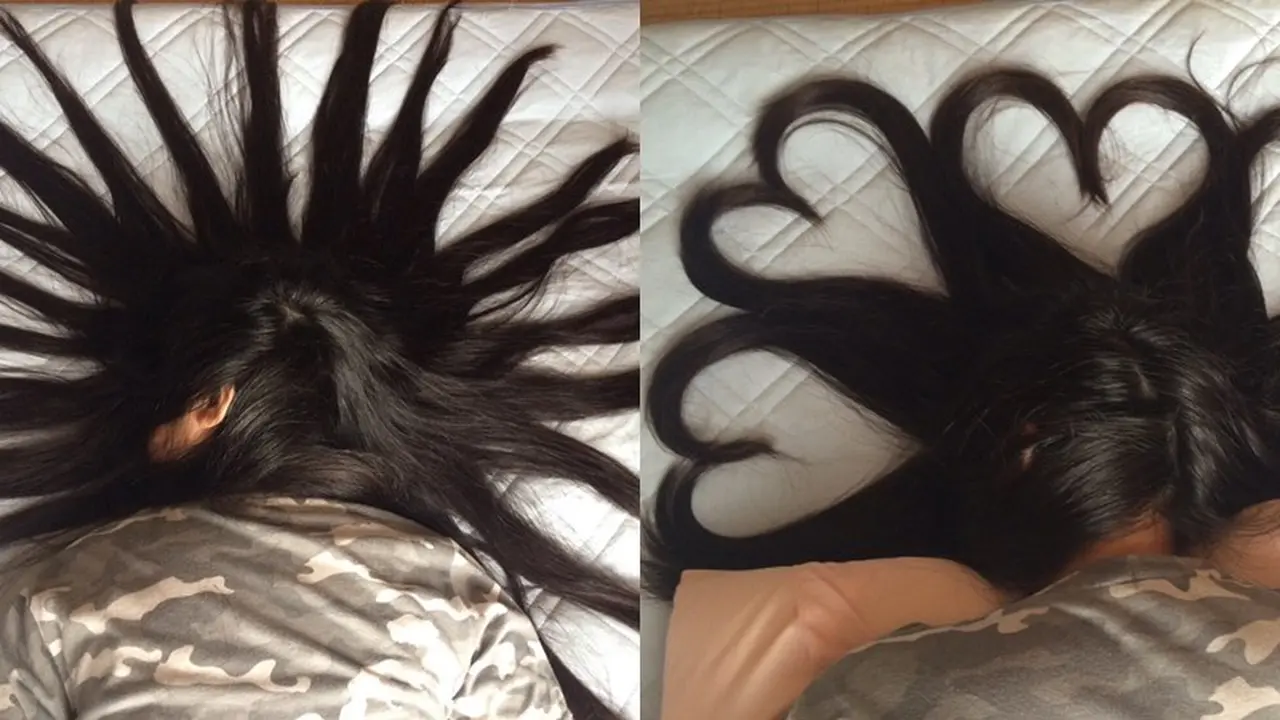 [Bintang] Iseng Berseni, Cowok Ini Buat 4 Kreasi Rambut Saat Kakaknya Tidur