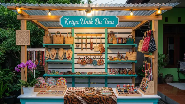 Ide Booth Jualan Rumahan untuk IRT/Foto: AI Generated