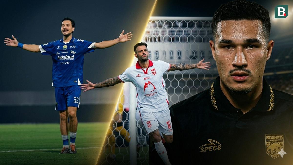 3 Gelandang Terbaik BRI Super League 2025/2026 Versi Bola.com: Peran Krusial di Lini Tengah