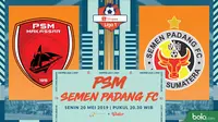 Shopee Liga 1 - PSM Makassar Vs Semen Padang FC (Bola.com/Adreanus Titus)