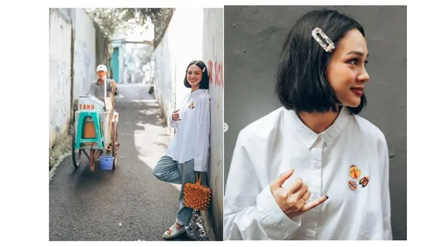 Pemilu seleb (Sumber: Instagram/andienaisyah)