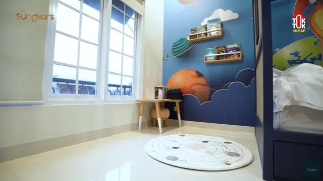 Kamar anak Shireen Sungkar dan Teuku Wisnu (Foto: YouTube/The Sungkars Family)