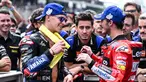 Penentuan juara dunia MotoGP musim 2022 ternyata harus ditentukan hingga seri terakhir yang menjadi seri ke-20 di MotoGP Valencia 2022. Namun bukan musim ini saja hal tersebut terjadi. Tercatat musim ini menjadi musim kelima gelaran MotoGP harus ditetukan hingga seri terakhir untuk memastikan siapa pembalap yang berhak meraih gelar juara dunia. Berikut daftar lengkapnya. (AFP/Mohd Rasfan)