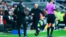 Pelatih asal Spanyol itu bahkan melontarkan pujian setinggi langit dengan menyebut performa anak asuhnya kali ini sebagai salah satu yang paling berkesan sepanjang masa kepemimpinannya di City.  (AFP/Paul Currie)