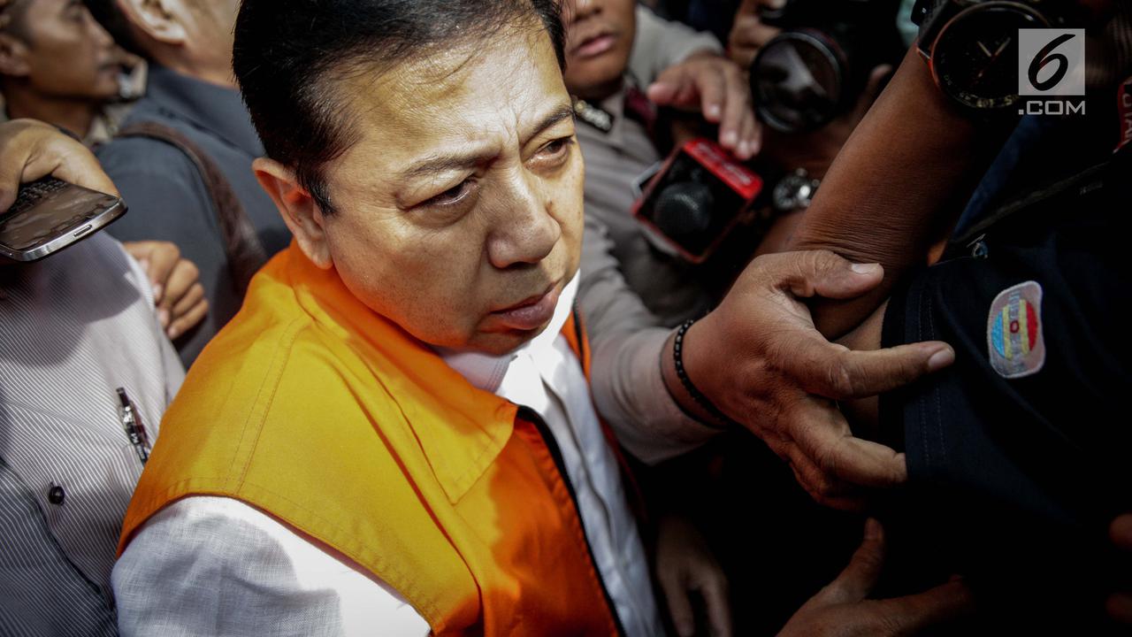 KPK Periksa Setya Novanto Sebagai Tersangka