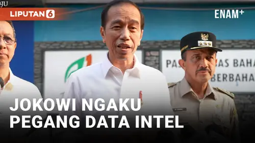 VIDEO: Jokowi Soal Kepemilikan Data Intelijen Parpol: Makanan Sehari-hari Saya