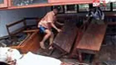 Hujan yang mengguyur Kabupaten Trenggalek, Jawa Timur, membuat ratusan rumah di tiga kecamatan terendam banjir.