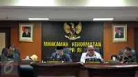 Ketua MKD Surahman Hidayat di Gedung DPR, Jakarta. (Liputan6.com/Johan Tallo) 