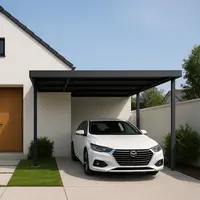 Model Garasi Mobil di Samping Rumah