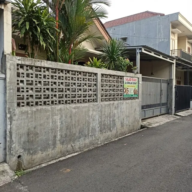 Model Pagar Rumah Beton Roster Berlubang Estetik Sirkulasi Udara