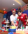 Ulang tahun kelima anak Risty Tagor dari pernikahannya sebelumnya, dengan Rifky Balweel. Acara berlangsung meriah karena Arsen Raffa Baleweel dihadiri oleh kedua orangtua. (Andy Masela/Bintang.com)