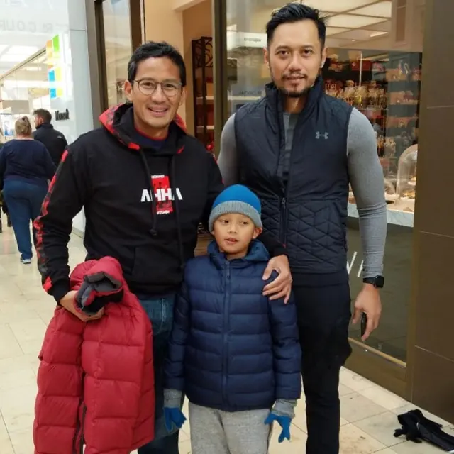 Sandiaga Uno dan AHY