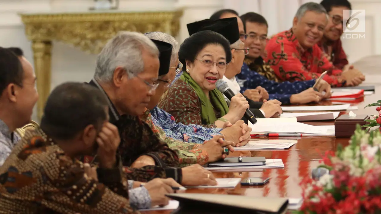Presiden Jokowi Terima Laporan BPIB di Istana Merdeka