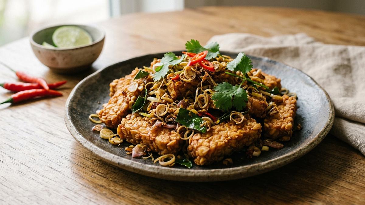 Resep Tempe Goreng Bumbu Serai, Gurih dan Harum untuk Lauk Sehari-hari