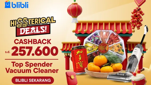 Persiapkan Tahun Baru Imlek 2025 dengan Cermat, Yuk Belanja Semua Kebutuhanmu di Blibli!