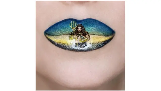 7 Lip Art Ini Terinspirasi dari Film, Keren Banget