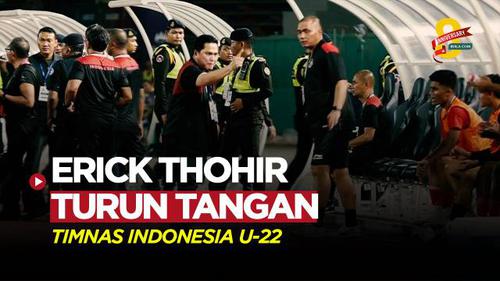 VIDEO Eksklusif:  Erick Thohir Turun Tangan Tenangkan Timnas Indonesia U-22 Saat Diprovokasi Thailand di Final SEA Games 2023
