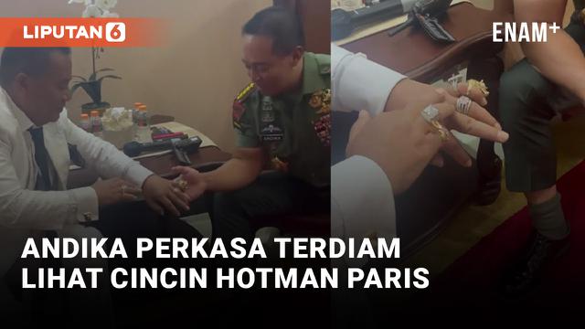 Hotman Paris Pamer Cincin Mahal ke Panglima TNI Jenderal Andika Perkasa