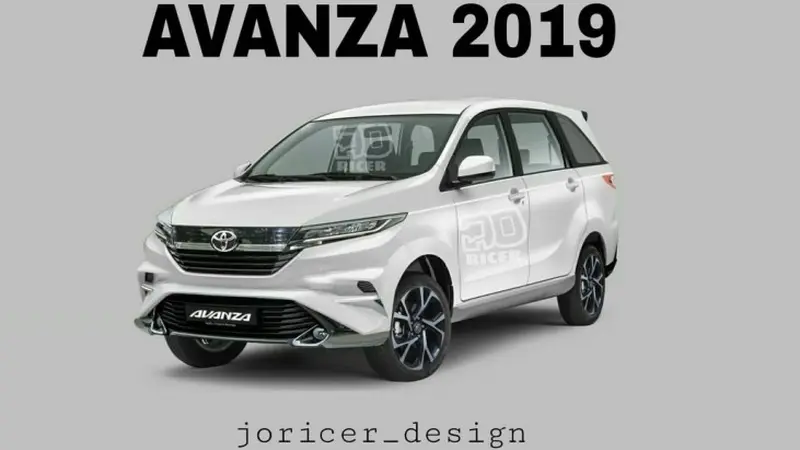 Toyota Avanza Versi @joricer_design