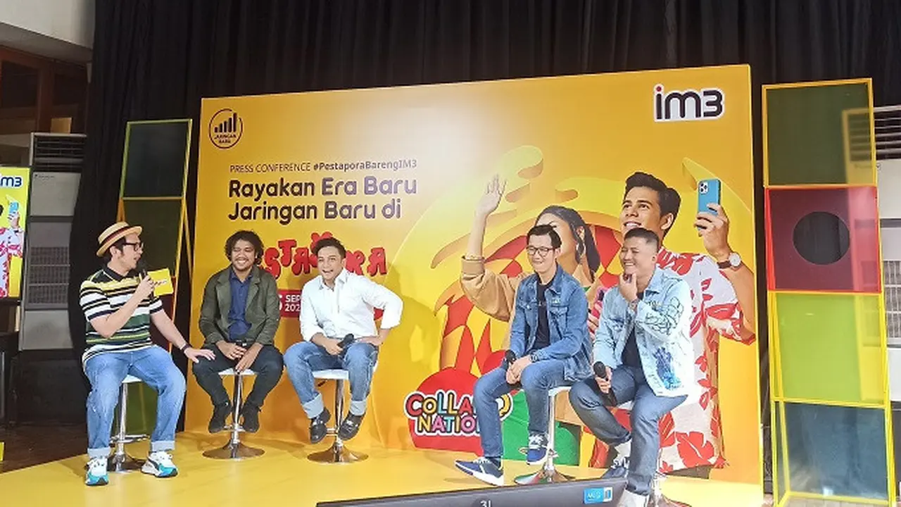 Konferensi pers Pestapora Bersama IM3. (Foto: Lanny Kusuma/Fimela)