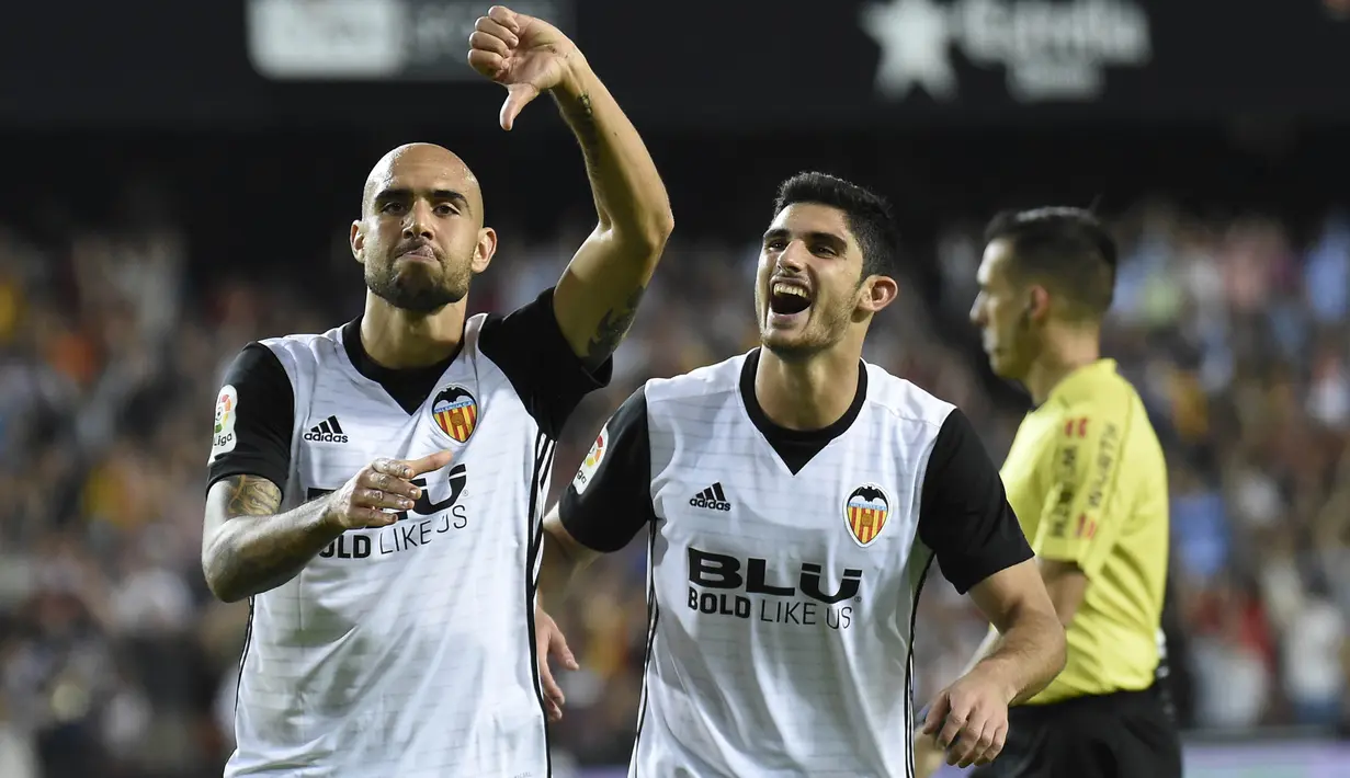 2. Simone Zaza (Valencia) - 9 Gol. (AFP/Jose Jordan)