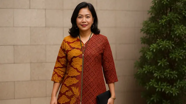 Model Tunik Batik Resleting Depan Terbaru (Foto: ChatGPT)