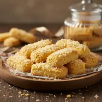 Ilustrasi Kue Kastengel Keju (Photo by Gemini AI)