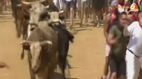 [VIDEO] Tak Hanya di Spanyol, Festival Banteng Juga Ada di AS