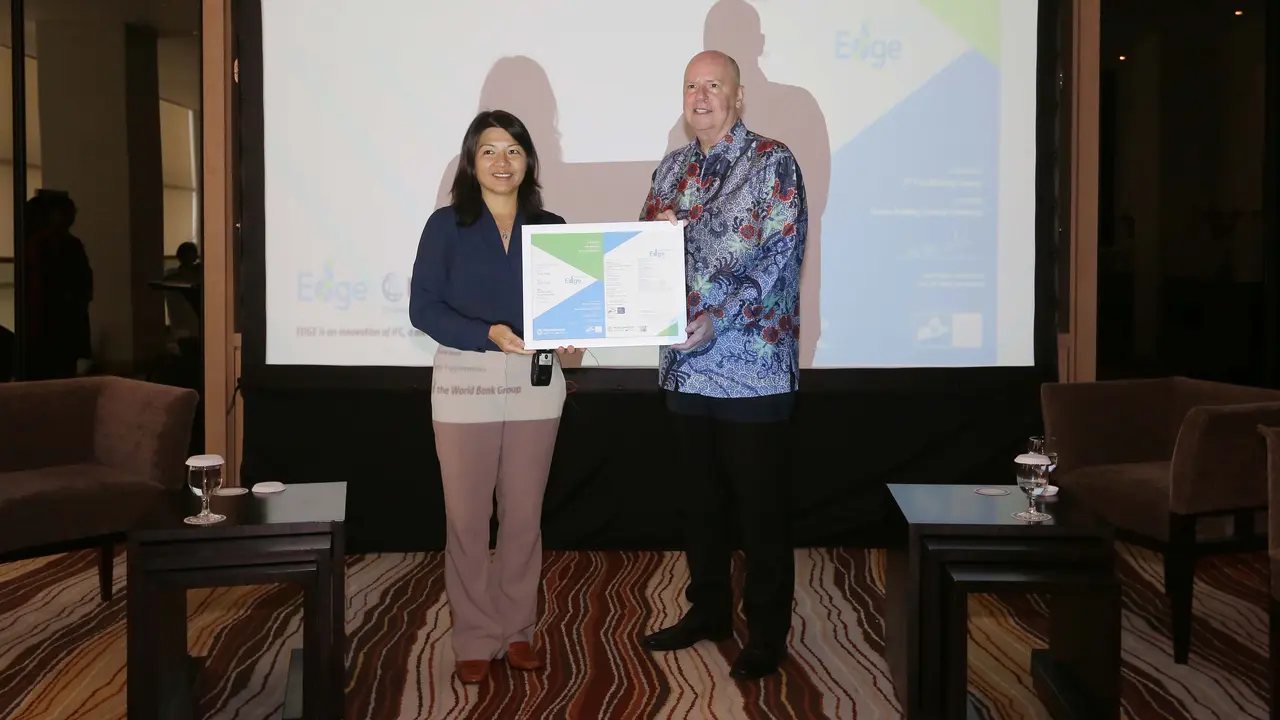 Lippo Mall Puri Sabet Sertifikasi Green Building EDGE