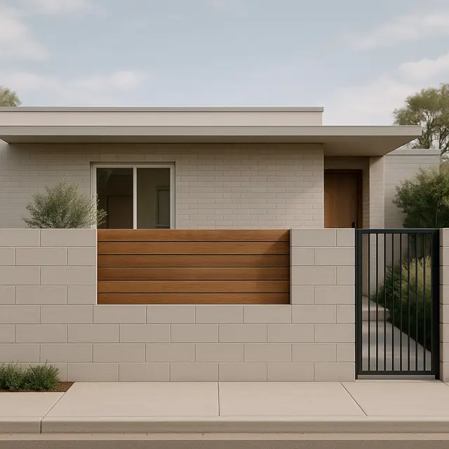 Gambar Pagar Tembok Sederhana dan Keren