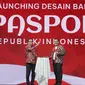 Launching the new design of the Indonesian passport